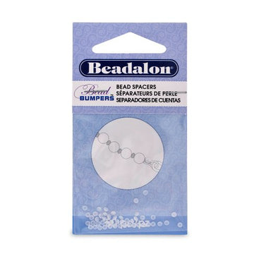 Artistic Wire Beadalon Perlenschutz, oval, 2 mm, transparent, 50 StÃÂück