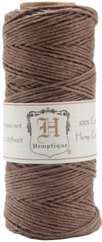 Hemptique Hanfschnur Spule 9,1ÃÂÃÂ kg 205ÃÂÃÂ '-Dark braun, andere, Mehrfarbig