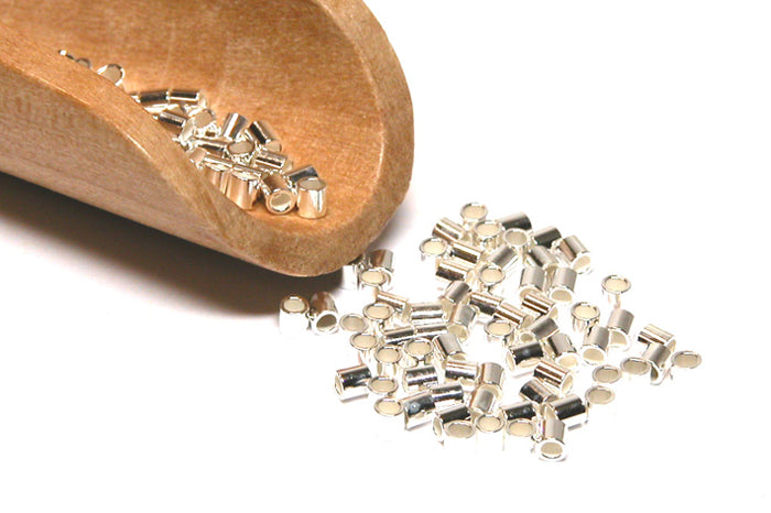 Quetschröhrchen Crimp Röhrchen 925 - Silber
