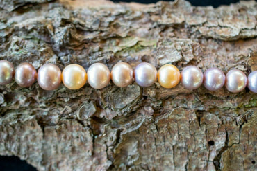 Ø 5,5 - 6 mm Multicolor Rund Zuchtperlen Naturfarben AA Qualität Wunderschön!!!