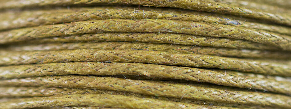 20 Rollen Gewachste Öko Baumwolle 1mm rund 23 Farben 20 x 10 Meter GP 0,10 €/m!