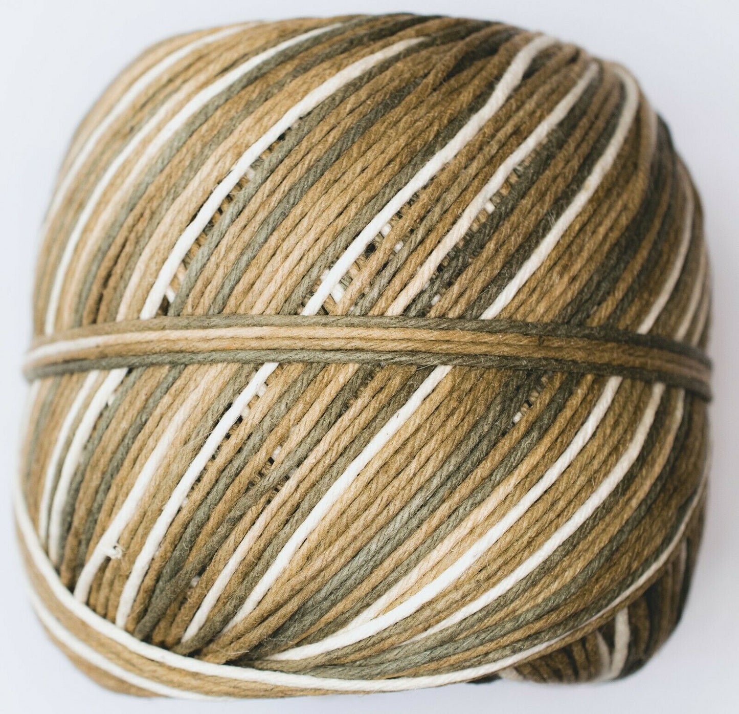 Hemptique Hanfband Knäuel 122 Meter USA 100% Naturhanf Öko Farben