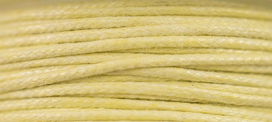 100 Rollen Gewachste Öko Baumwolle 1mm rund 23 Farben 100 x 10 Meter GP 0,08 €/m
