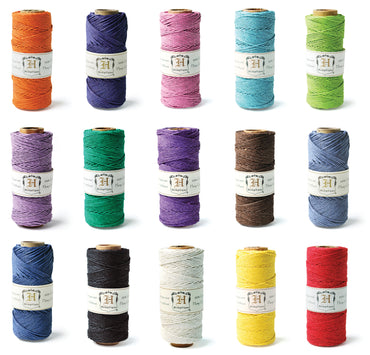 Hemptique Hanfband Rolle 62,5 m Länge in 37 Farben (Grundpreis: 0,126 €-m)