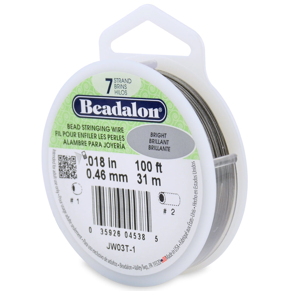 Beadalon 7-Strang Schmuckdraht 31 m (100 ft)