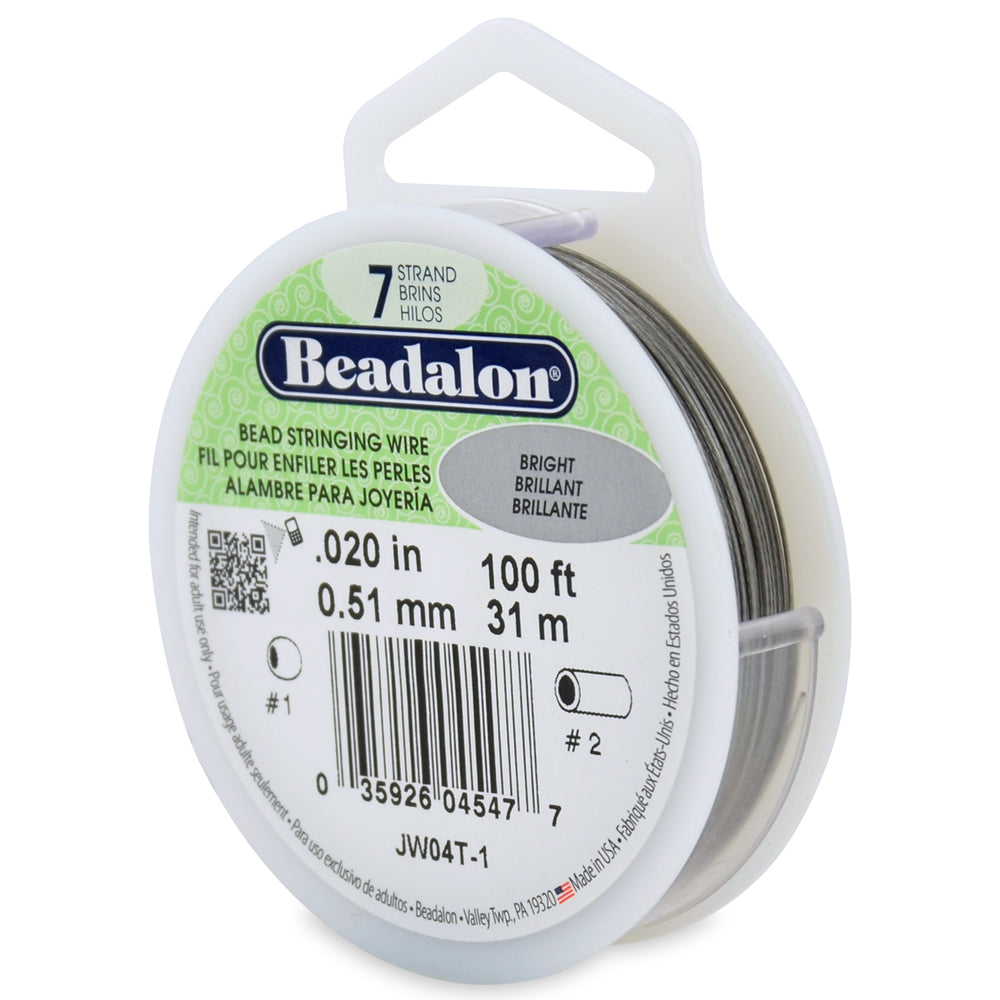 Beadalon 7-Strang Schmuckdraht 31 m (100 ft)