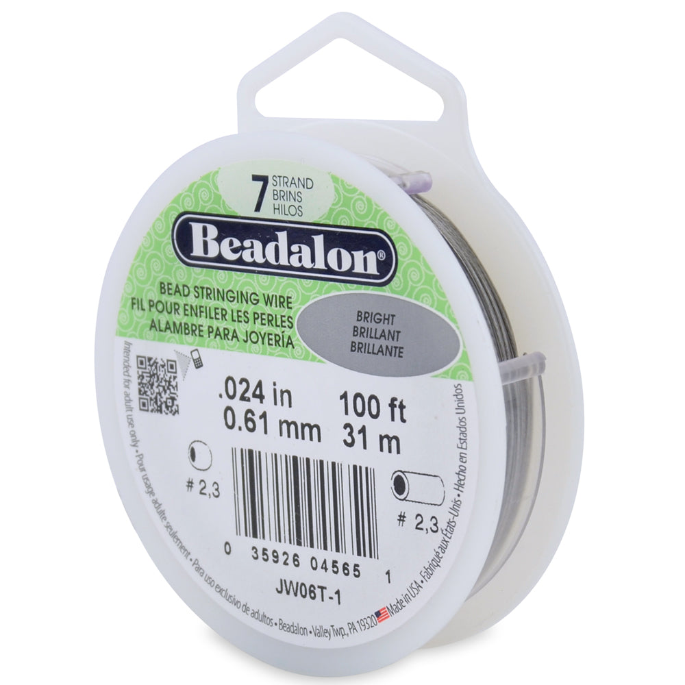 Beadalon 7-Strang Schmuckdraht 31 m (100 ft)