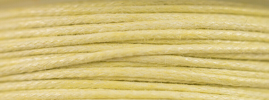 KIT Cotton Thread 100 m Gewachste Öko Baumwolle 1 mm 12 Farben (GP ab 0,10 €/m)
