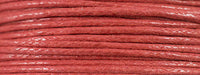 KIT Cotton Thread 10 m Gewachste Öko Baumwolle 1 mm 23 Farben (GP ab 0,10 €/m)